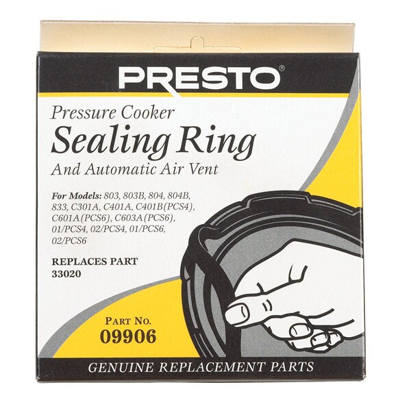 National Presto Presto Rubber Pressure Cooker Sealing Ring 09906 - main